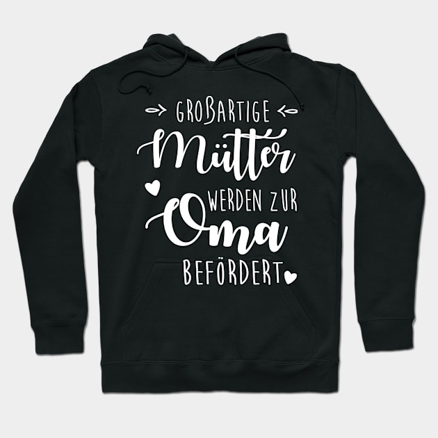 Mütter werden zur oma befördert (2) Hoodie by nektarinchen